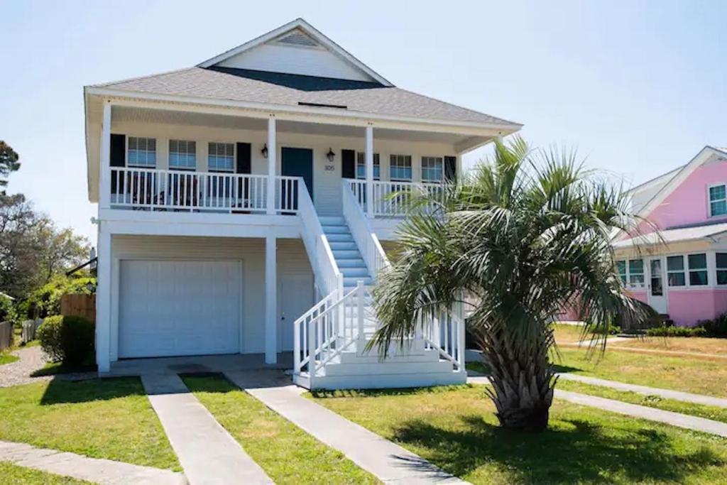 Beach Bum Bungalow Carolina Beach Exteriör bild